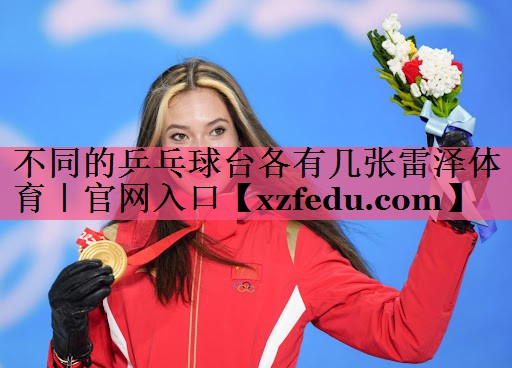 不同的乒乓球台各有几张雷泽体育｜官网入口