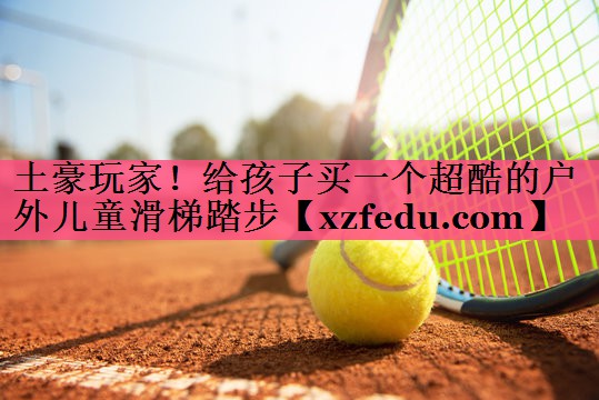 土豪玩家！给孩子买一个超酷的户外儿童滑梯踏步